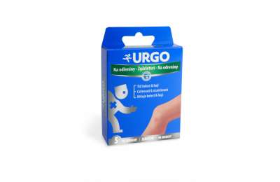 URGO - гидроколоидные пластыри на раны и ссадины, 5 шт.
